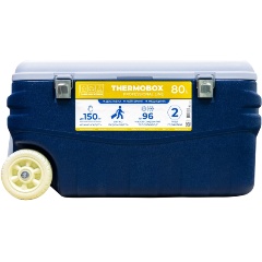 Изображение товара Контейнер изотермический Camping World Thermobox 80L с колёсами тёмно-синий 138366