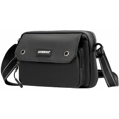 Изображение товара Сумка на плечо HEIKKI WALLET (ХЕЙКИ) два отделения, органайзер, черная, 15х20х5 см, 272639