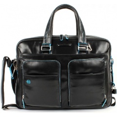 Изображение товара Сумка мужская PIQUADRO Blue Square CA2765B2/N, черный