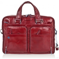 Изображение товара Мужская кожаная сумка Piquadro Blue Square CA2849B2/R для ноутбука и документов