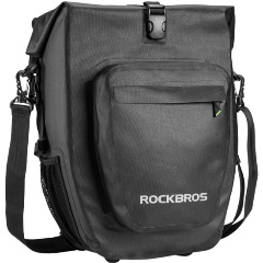 Изображение товара Велосипедная сумка на багажник Rockbros влагозащитная с плечевым ремнем