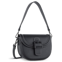 Изображение товара Женская наплечная сумка BUGATTI Zita черная из полиуретана