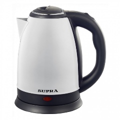 Изображение товара Электрический чайник Supra KES-1846SW 1500 Вт 1.8 л быстрый нагрев нержавеющая сталь
