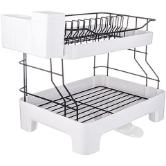 Изображение товара Сушилка для посуды 2-х ярусная LIMON (166-181)