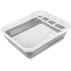 Изображение товара Сушилка для посуды Vetta складная, 36x12х31см силикон (485-104)