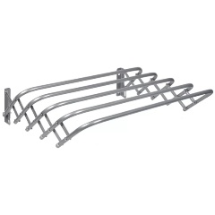 Изображение товара Настенная сушилка для белья НИКА СН60 серебристая компактная и вместительная