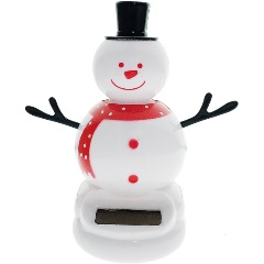Изображение товара Сувенир снеговик Espada E-SWS на солнечной батарее оригинальный подарок
