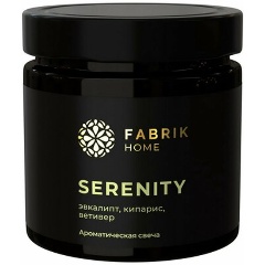 Изображение товара Свеча ароматическая Fabrik Home Serenity