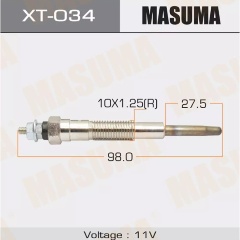 Изображение товара Свеча накаливания MASUMA XT-034