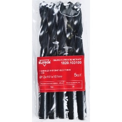 Изображение товара Сверло HSS 12.0х151 1шт 1820.103100 ELITECH