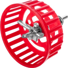 Изображение товара Сверло круговое по кафелю БАЛЕРИНКА, 20-94 мм, ВК8, защитная решетка, для плиткореза, (шт.) РемоКолор