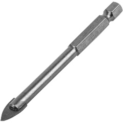 Изображение товара Сверло по керамической плитке и стеклу MATRIX 8 мм шестигранный хвостовик