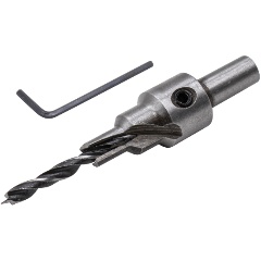 Изображение товара Сверло с зенкером для мебельных стяжек 4 мм/зенкер 6.5 мм, для стяжки 5x50 мм РемоКолор 35-7-555