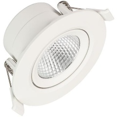 Изображение товара Светильник встраиваемый поворотный LED LTD-Polar-Turn-R90-7W 4000K белый