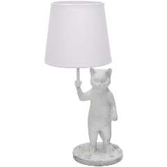 Изображение товара Светильник настольный декоративный Uniel UML-B465 E14 WHITE