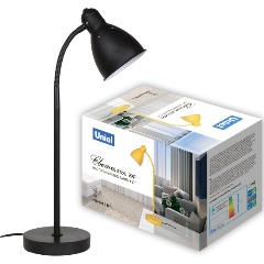 Изображение товара Настольный светильник Uniel UML-B701 E27 BLACK современный эргономичный