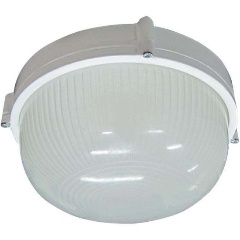 Изображение товара Светильник НПП 03-60-013 "Банник" 1301 круг малый 1х60Вт E27 IP65 корпус бел. Элетех 1005500934