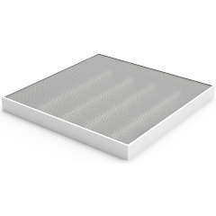 Изображение товара Светильник офисный Gauss MiR 35W 3500lm 5000K IP40 588*588*50мм Грильято призма планки с БАП LED 1/1