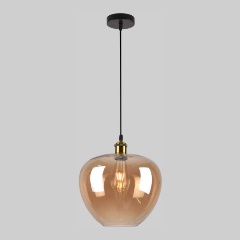 Изображение товара Подвесной светильник Alfa Light F2824-15 для кухни стиль модерн янтарный