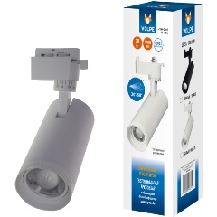 Изображение товара Светильник-прожектор светодиодный трековый Volpe ULB-Q261 20W/4000K/AC WHITE