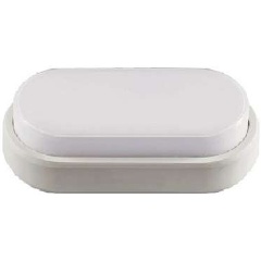 Изображение товара Светильник ЖКХ Банник PBH-PC2-OA 12Вт 4000К IP65 для ЖКХ пылевлагозащ. овал. бел. JazzWay 1035677A