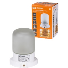 Изображение товара Светильник TDM Electric НПБ400 для сауны настенно-потолочный белый, IP54, 60 Вт, белый, SQ0303-0048