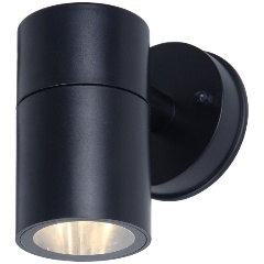 Изображение товара Уличный настенный светильник Uniel UUL-S21С-7W/GU10 IP65 BLACK