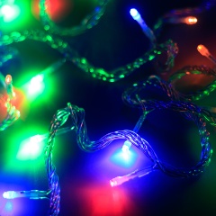 Изображение товара Светодиодная гирлянда ARLIGHT ARD-STRING-HOME-5000-CLEAR-50LED-LIVE RGB 5 м
