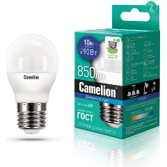 Изображение товара Camelion LED10-G45/865/E27