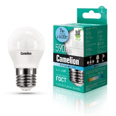 Изображение товара Camelion LED7-G45/845/E27