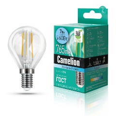 Изображение товара Camelion LED7-G45-FL/845/E14
