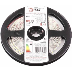 Изображение товара Светодиодная лента ЭРА 4,8W/m 120LED/m 2835SMD белый 5M LS2835-120LED-IP20-W-eco-5m Б0035595