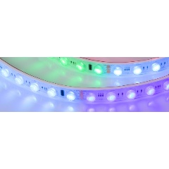 Изображение товара Светодиодная лента герметичная DMX-FLT-PS-S36-23mm 24V RGB-PX6 (20 W/m, IP67, 30deg, 5m) (Arlight, б