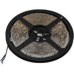 Изображение товара Светодиодная влагозащищенная лента ЭРА 7,2W/m 30LED/m 5050SMD RGB 5M KU-5050AD-30D-RGB Б0044121