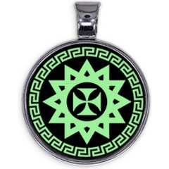 Изображение товара Светящийся амулет Звезда Эрцгаммы ALE0517 - талисман удачи и охраны