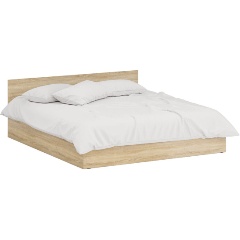 Изображение товара Кровать СВК Стандарт 1800 дуб сонома с ящиками мебель для спальни