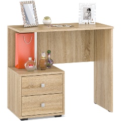 Изображение товара Стол косметический СВК/Камелия цвет дуб сонома