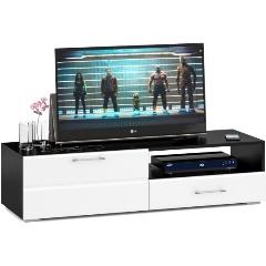 Изображение товара Тумба под ТВ СВК Ларго 1,4 венге белый глянец современная мебель