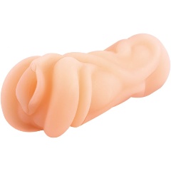 Изображение товара Мастурбатор-вагина СВОБОДНЫЙ АССОРТИМЕНТ Реалистичный телесного цвета, телесн