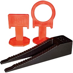 Изображение товара СВП набор РЕМОКОЛОР (зажим Флажок + клин), 50 шт 47-1-003