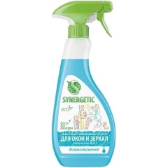 Изображение товара Чистящий спрей SYNERGETIC Океанский бриз для, стекол и зеркал, 500 мл