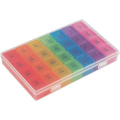 Изображение товара Таблетница Ecos 28 секций на 7 дней