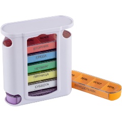 Изображение товара Таблетница Ecos на 7 дней вертикальная