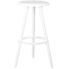 Изображение товара Табурет барный DOBRIN ROYCE WHITE (белый (W-02))
