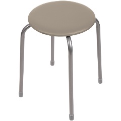 Изображение товара Табурет Nika "Ника эконом 2" разборный ТЭ2Р/БЖ бежевый
