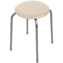 Изображение товара Табурет Nika "Ника эконом 2" разборный ТЭ2Р/СК слоновая кость