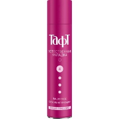 Изображение товара Лак для волос ТАФТ Естественная укладка, 225 мл