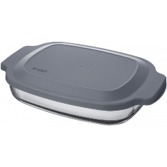 Изображение товара Форма для выпечки TalleR 2,7 л с крышкой стекло пластик TR-66500