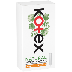 Изображение товара Тампоны Kotex Natural Normal Органик, 16 шт