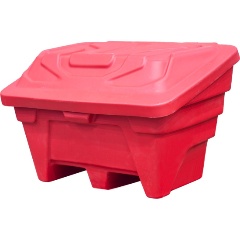 Изображение товара Контейнер для песка ТАРА 220л. мороз. с крышкой цв. красный